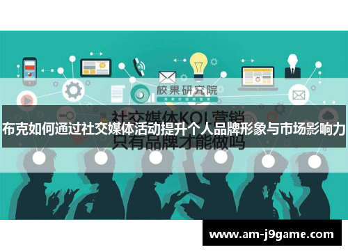 布克如何通过社交媒体活动提升个人品牌形象与市场影响力